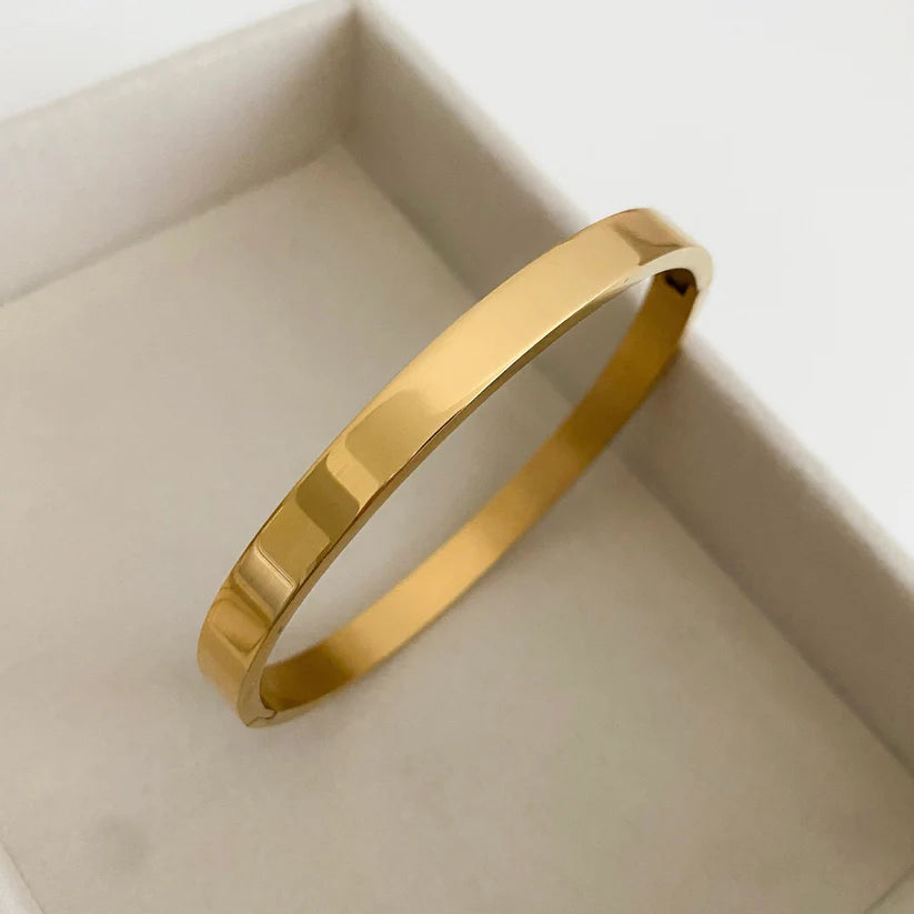 Plain Gold Plated Bangle