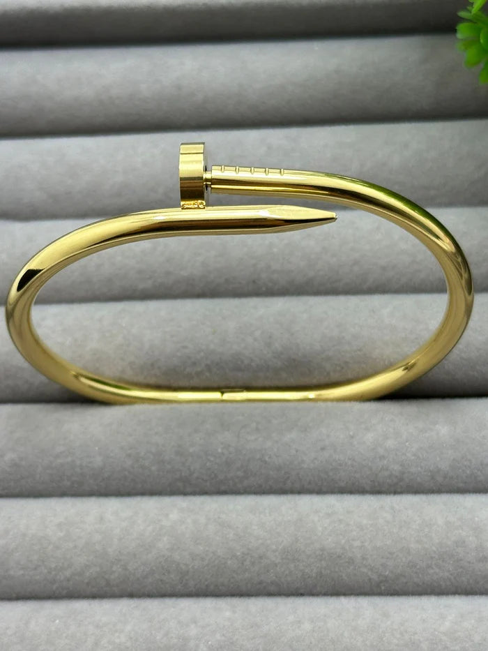 Golden Nail Bangle